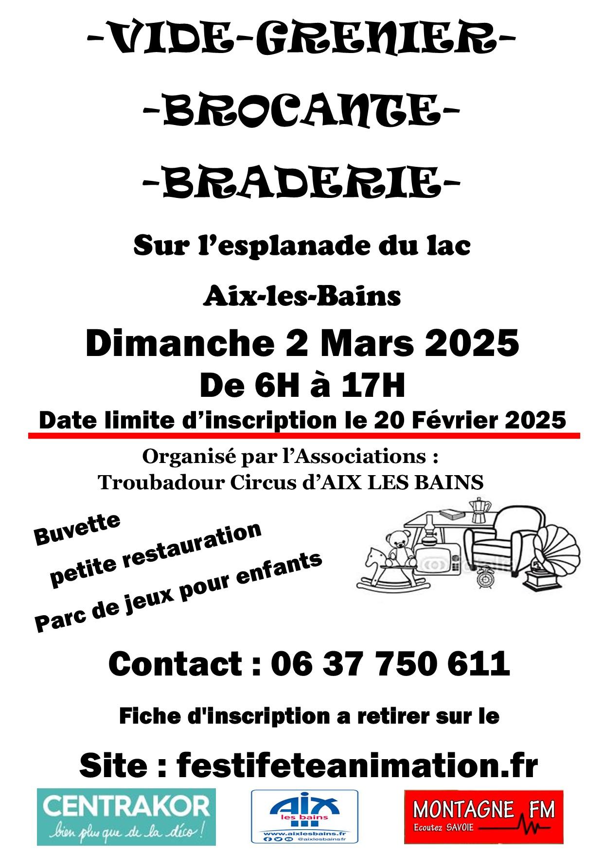 Affiche vide grenier a4 1